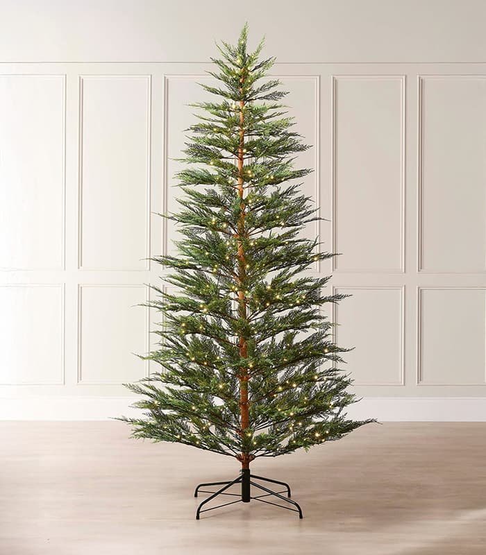 Pre-Lit Cypress Fir Christmas Tree