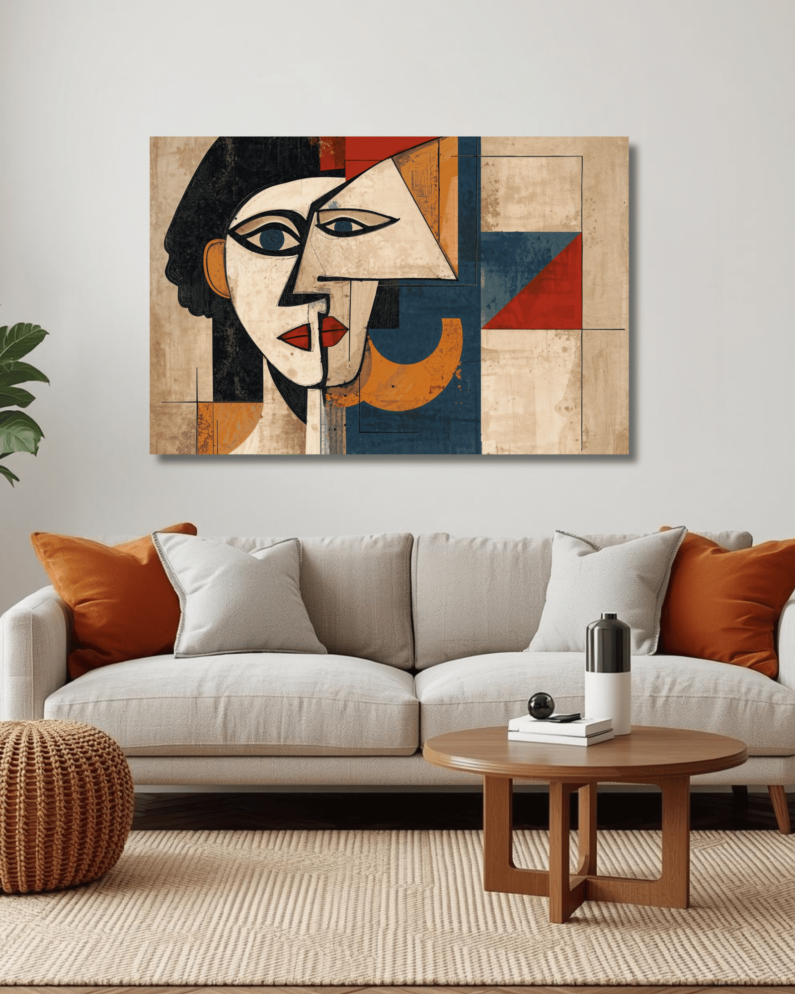 Tableau (2047 x 2560 px) (21) La Muse Cubiste - Image 1