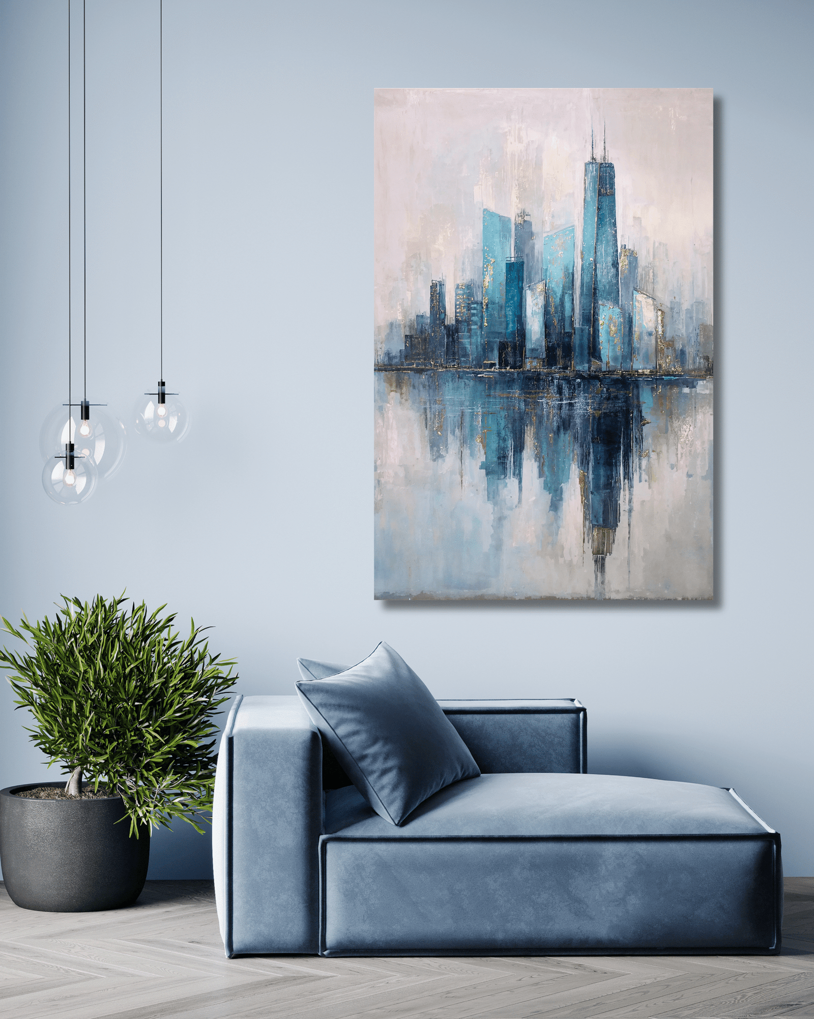 6 Blue Metropolis - Image 1