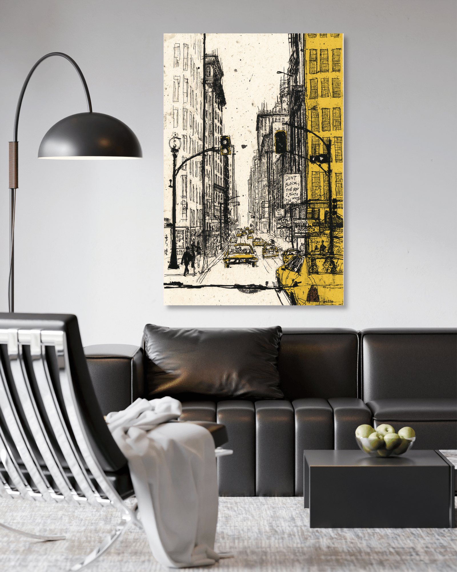 Tableau Décoratif (35) City in Motion - Image 1