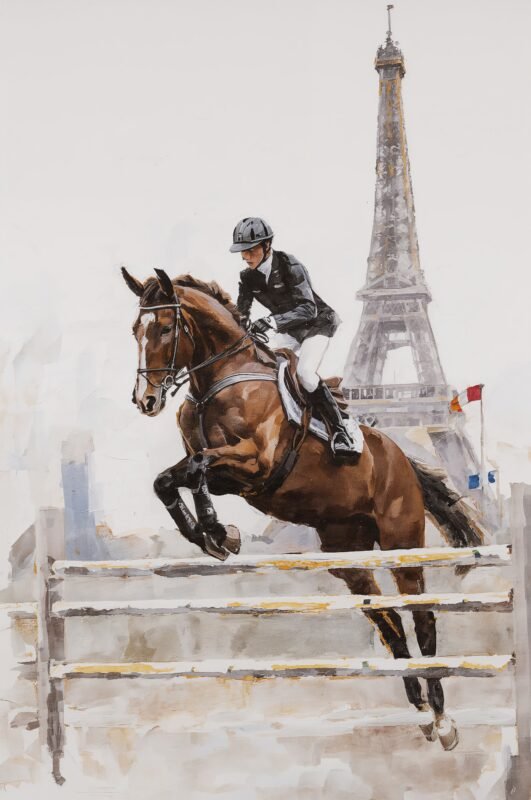 Tableau décoratif Parisian Leap