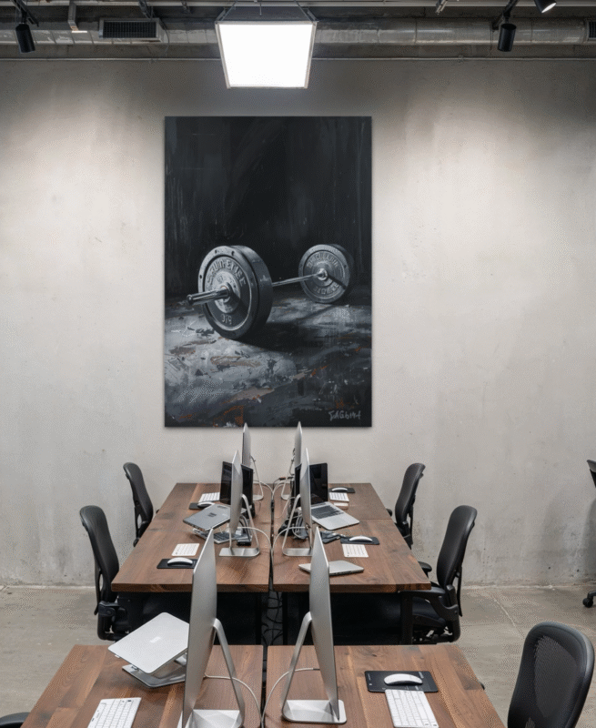 Tableau décoratif The Power of Discipline