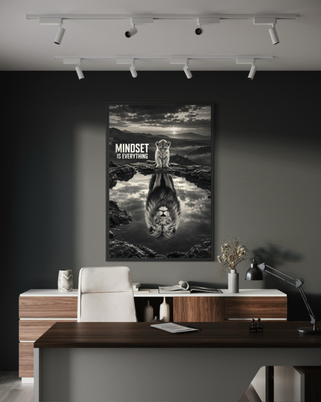 Tableau décoratif Mindset is Everything