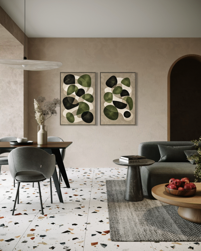 Tableau décoratif Empreintes Passagères